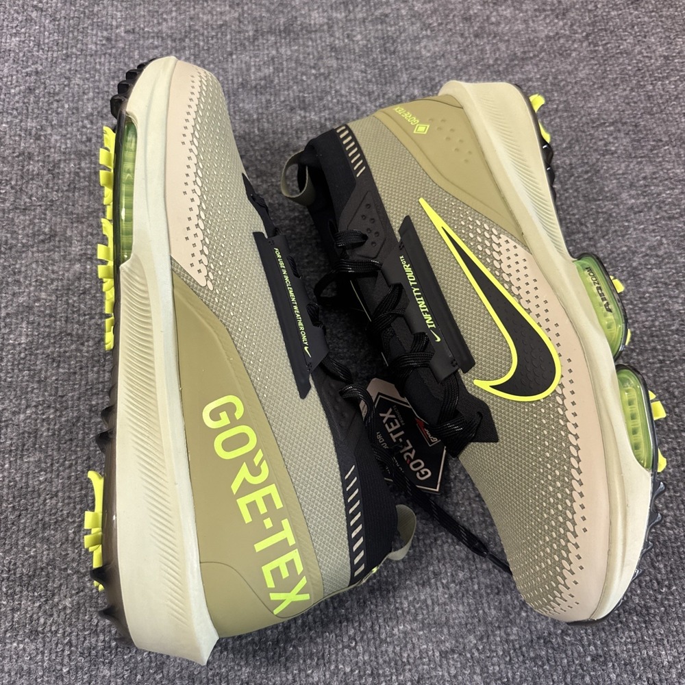 Nike Infinity Tour Next% 2 GTX Dusty Olive Black Volt (FV4897 300) Men's Sz 12 - Picture 3 of 5